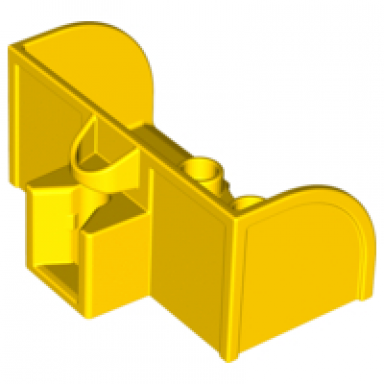 yellow duplo tractor bucket scoop