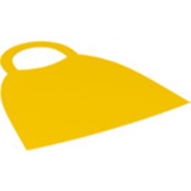 yellow duplo wear cloth cape with elastic loop
