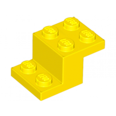 yellow bracket 3 x 2 x 1 1 3 with bottom tube