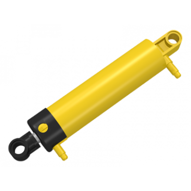 yellow pneumatic cylinder v2 2 x 11
