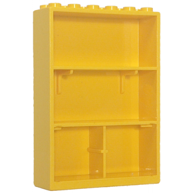 yellow fabuland cupboard 2 x 6 x 7
