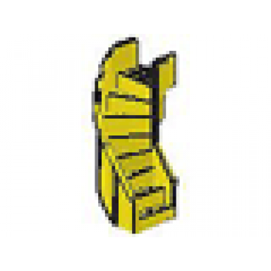 yellow stairs 6 x 6 x 9 1 3 curved enclosed