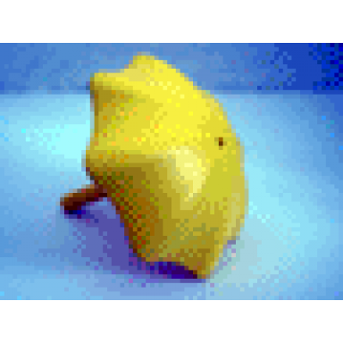yellow duplo utensil umbrella without stop ring