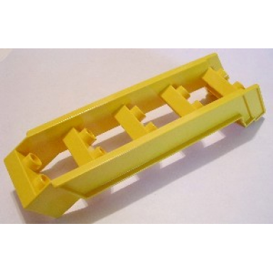 yellow duplo staircase
