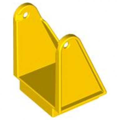 yellow duplo ladder stand 2 x 2