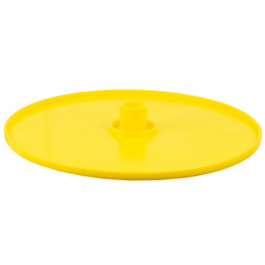 yellow duplo doll furniture table top