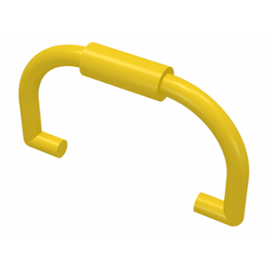 yellow container bucket 2 x 2 x 2 handle