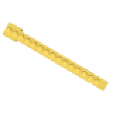 yellow crane arm outside wide with end notch