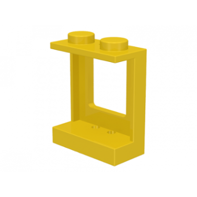 yellow window 1 x 2 x 2 plane