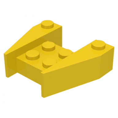 yellow wedge 3 1 2 x 4 without stud notches