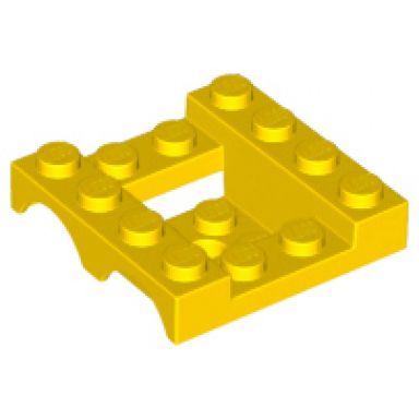 yellow vehicle mudguard 4 x 4 x 1 1 3 double