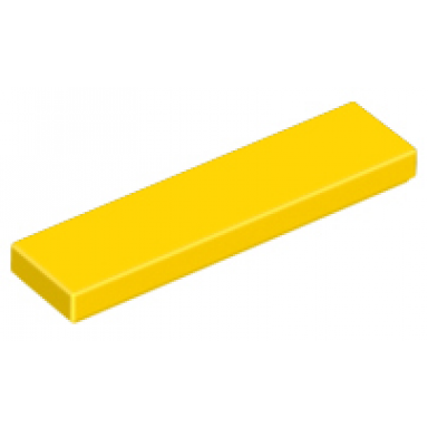 yellow tile 1 x 4
