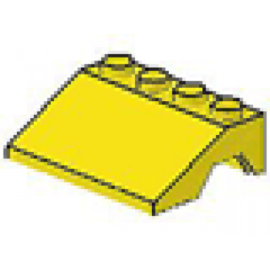 yellow vehicle mudguard 3 x 4 slope