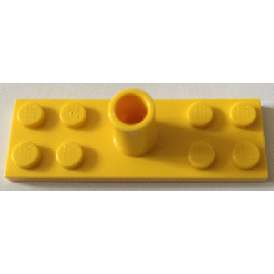 plate modified 2 x 6 with pole holder pin