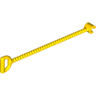 yellow duplo hose 12l with handle and clip