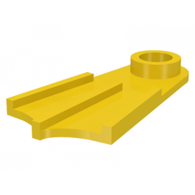 yellow minifigure footgear flipper