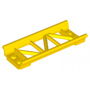 yellow train track roller coaster straight 8l