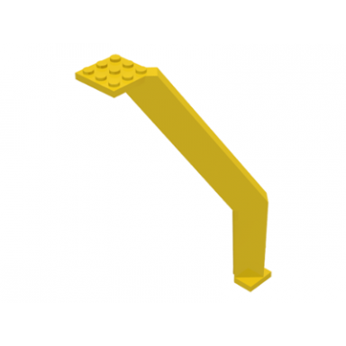 yellow support crane stand single