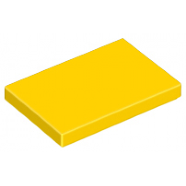 yellow tile 2 x 3