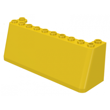 yellow windscreen 3 x 10 x 3