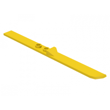 yellow technic figure accessory ski