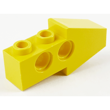 yellow technic slope 4 x 1 x 1 2 3