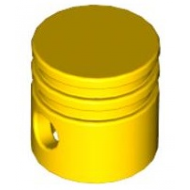 yellow technic engine piston round