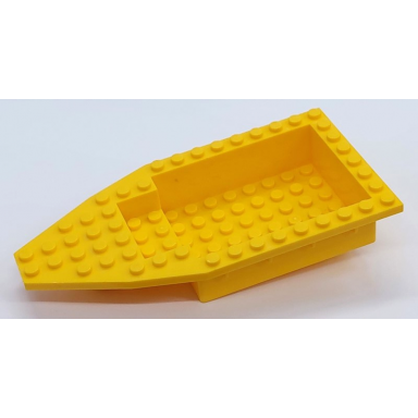 yellow boat hull unitary 16 x 8 top