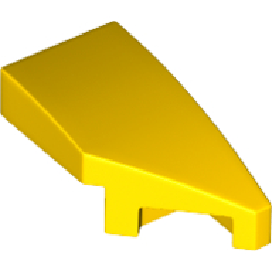 yellow wedge 2 x 1 x 2 3 right