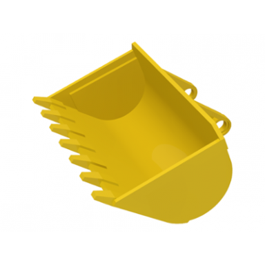 yellow technic digger bucket 8 x 10