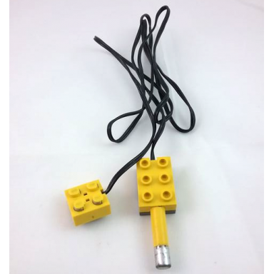 yellow electric sensor temperature with short lead