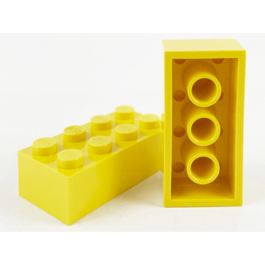 yellow brick 2 x 4 without cross supports
