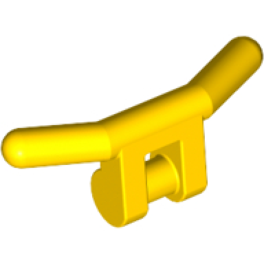 yellow minifigure utensil handlebars