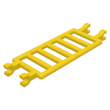 yellow bar 7 x 3 with 4 clips ladder