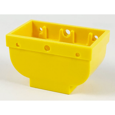 yellow belville utensil basket