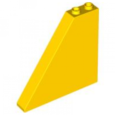yellow slope 55 6 x 1 x 5 without bottom stud holders