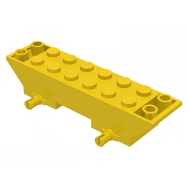 yellow vehicle base 2 x 8 x 1 1 3