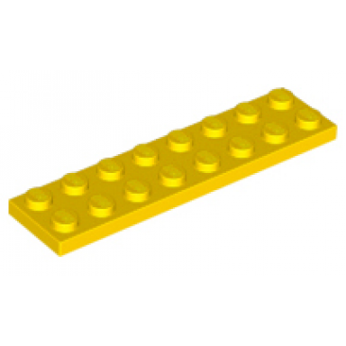 yellow plate 2 x 8