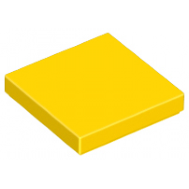 yellow tile 2 x 2