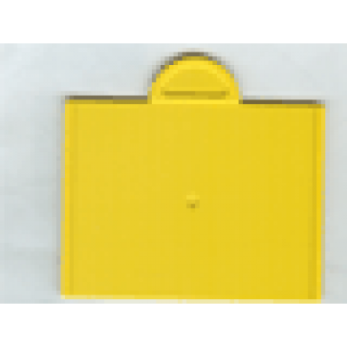 yellow duplo loading chute sliding door panel