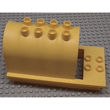 yellow duplo wagon cover conestoga