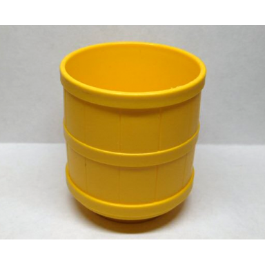 yellow duplo container barrel