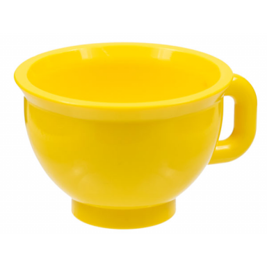 yellow duplo utensil cup