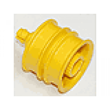 yellow duplo toolo wheel with action wheeler screw