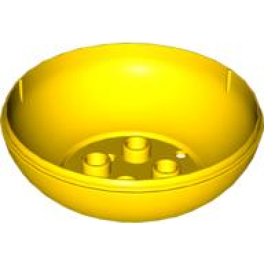 yellow duplo egg base
