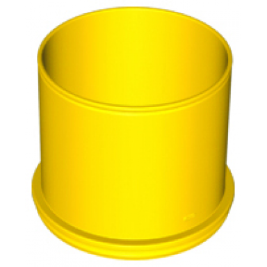 yellow duplo ball tube straight