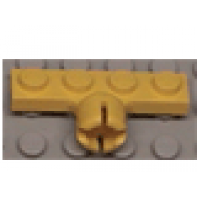 yellow plate modified 1 x 4 with tow ball socket long 4 slots 8mm socket length
