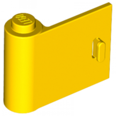 yellow door 1 x 3 x 2 left