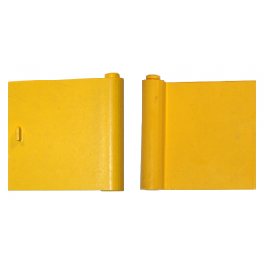 yellow door 1 x 5 x 4 right with thin handle
