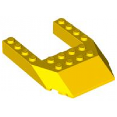 yellow wedge 6 x 8 cutout